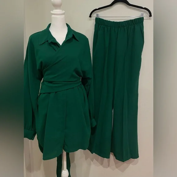 Modest Barbie 2 Piece Coord matching Set, suit set, work set, trouser set - Picture 1 of 4